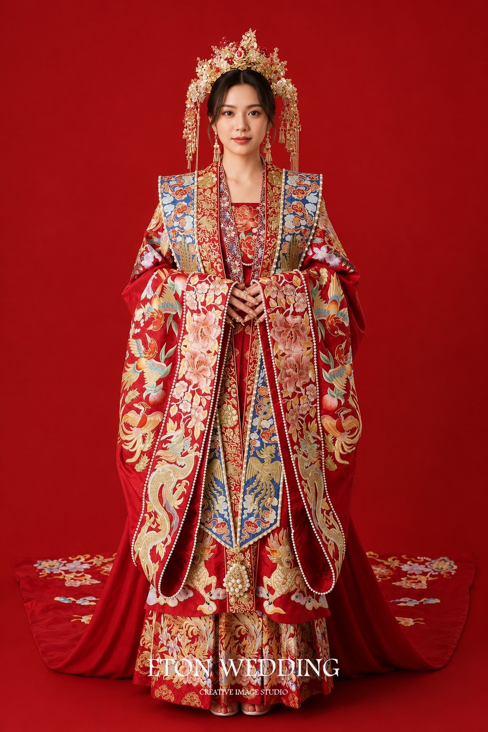 中式禮服,中式婚紗,漢服,漢婚服